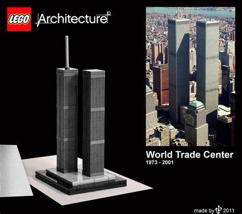 Lego Architecture Twin Towers