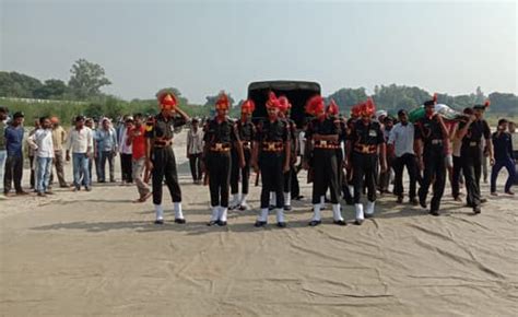 Soldier S Funeral With State Honor राजकीय सम्मान के साथ सैनिक की हुई