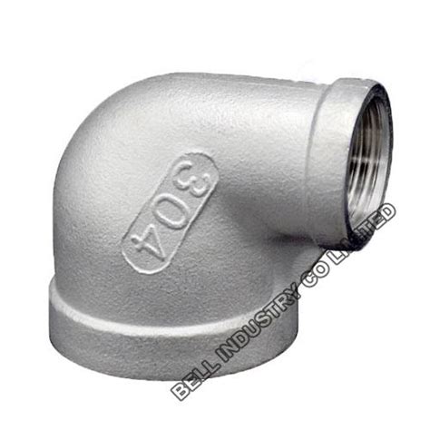 Bsp Reducing Elbow 90° 150lb 316 Stainless Steel Male Female Bell