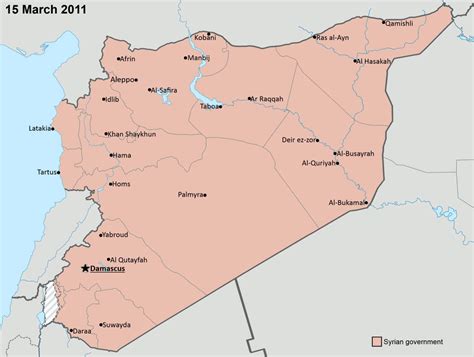 Syrian Civil War and Iraqi insurgency - Timelapse by JaySimons on ...