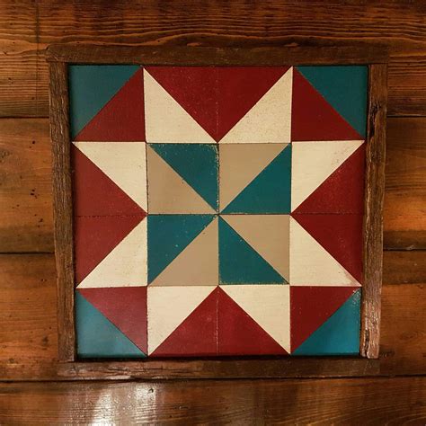 Rustic Wooden Quilting Square Barn Square Barn Quilts Painted Barn