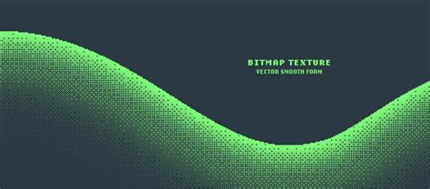 Premium Vector | Pixel Art Style Bitmap Texture Smooth Form Vector Noise Dither Wide Abstraction