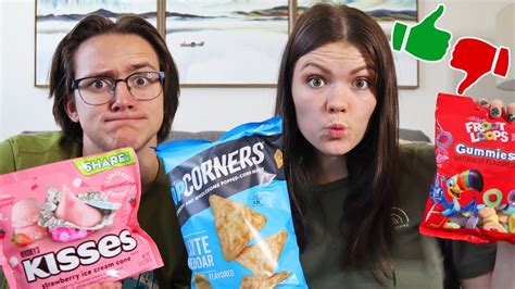 Trying Snacks We Ve Never Tried Before Youtube