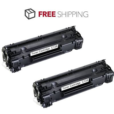 2x Toner Cartridge for Canon 128 Toner Ink ImageClass D550 D530 MF4450 ...