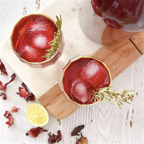 Hibiscus Lemongrass Tea Elissa Goodman