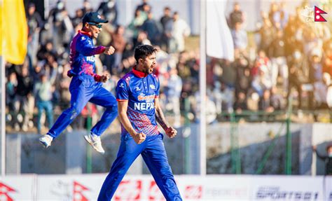 Nepal Wins Over Canada In Thrilling Opening Match Of Bilateral ODI Series