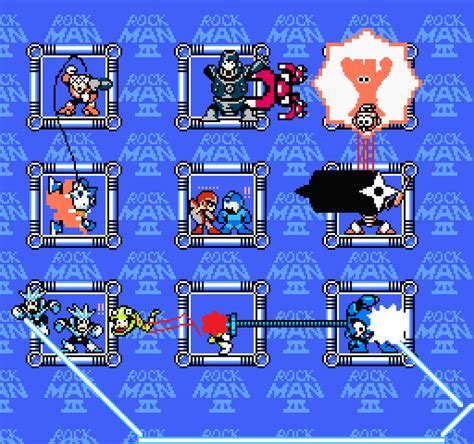 Mega Man 2 Boss Weaknesses