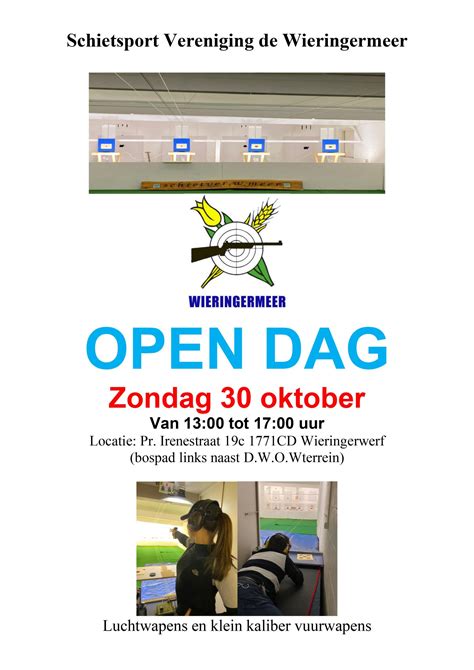 Foto’s Opendag 30 10 2022 Schietsportvereniging De Wieringermeer