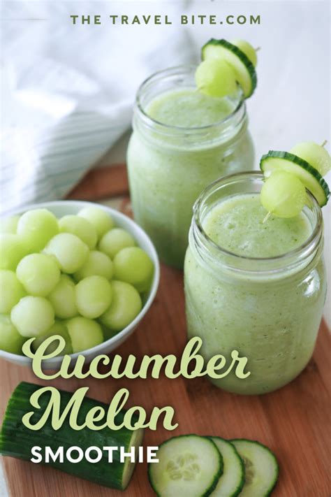 Cucumber Smoothie – The Travel Bite