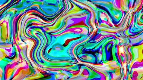 Dynamic Liquid Rainbow Concept Art Fluid Water, Motion Graphics | VideoHive