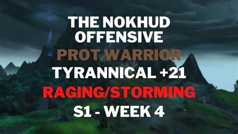 The Nokhud Offensive Protection Warrior Pov Tyrannical Raging