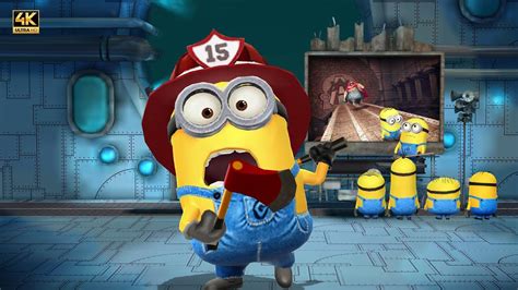 Despicable Me Minion Rush Firefighter Beat El Macho 23 Times Minion Rush Boss Battles Pc 4k