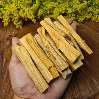 Palo Santo Incenso Natural 100 Gramas 100 Peruano Limpeza Energética