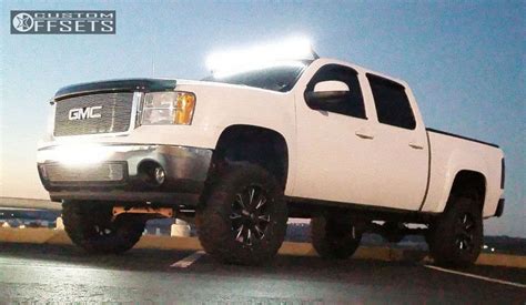 2008 Gmc Sierra 2500 Hd With 20x9 1 Fuel Throttle And 30555r20 Mickey Thompson Baja Boss Mt And