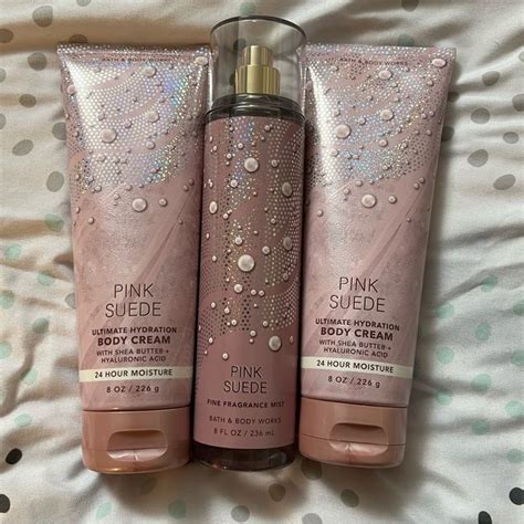 Bath And Body Works Pink Suede Bath And Body Care Bath And Body Works