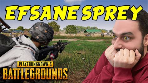 FULL AKSİYON BÖYLE BİR SPREY YOK PUBG YouTube