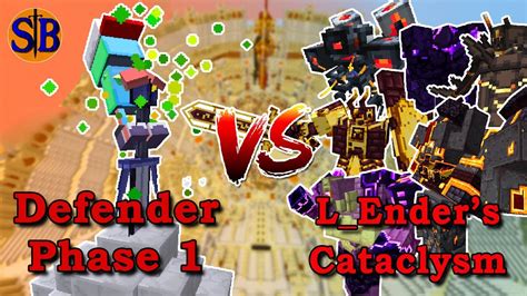 Defender Phase Vs L Ender S Cataclysm Minecraft Mob Battle Youtube