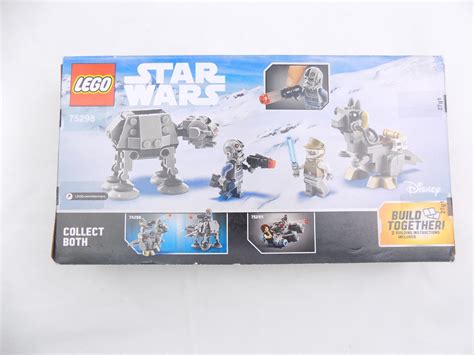 Brand New Lego Star Wars At At Vs Tauntaun Microfighters