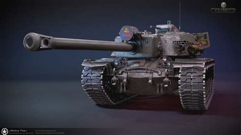 ArtStation World Of Tanks T110E4 Major Ram 3D Style I 2024