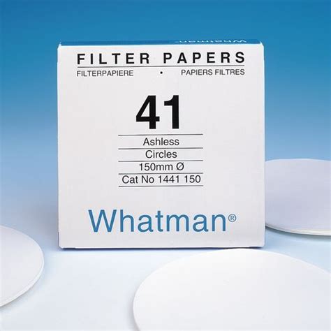 Whatman Grade Ashless Filter Paper Mm Circle Pack