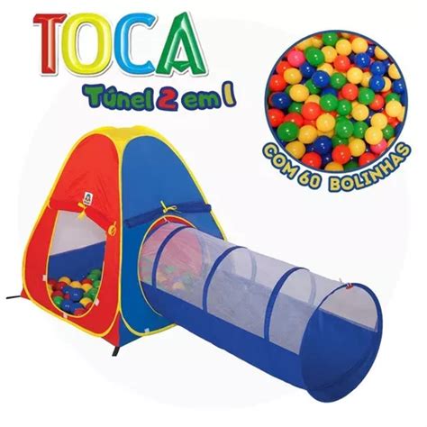 Barraca Cabana Toca T Nel Infantil Tipo Piscina De Bolinhas Mercadolibre