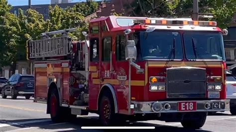 Seattle Fire Department Engine Amr Responding Youtube