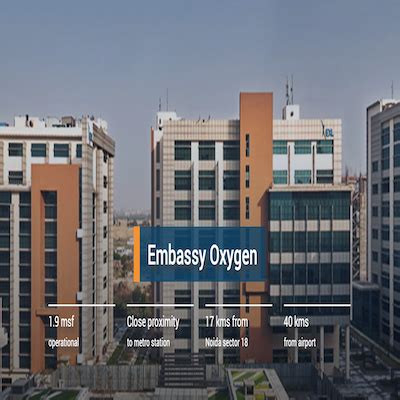 Embassy Oxygen Complex Sector 144 Noida - Modern Smart Work SEZ