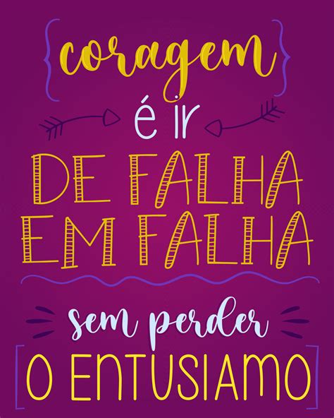 Motivational Lettering Phrase In Brazilian Portuguese Translation