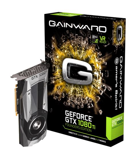 Products :: Gainward GeForce® GTX 1080 Ti Founders Edition