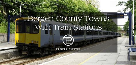 Bergen County Towns With Nj Transit Train Stations