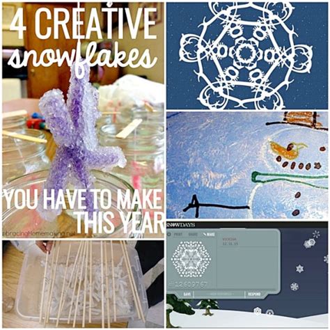 4 Creative Snowflakes You Have to Make This Year - Teach Junkie