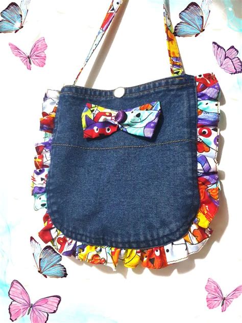 Este Bolso Lo Hicimos Con Un Solo Bolsillo De Pantal N Jean Bolso