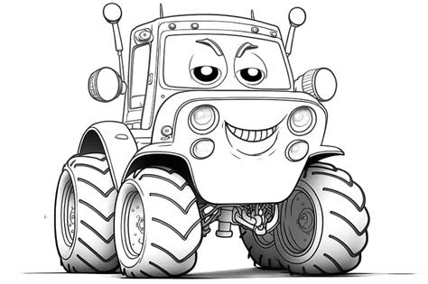 Coloriages De Tracteurs 11 Nouvelles Feuilles De Coloriage De