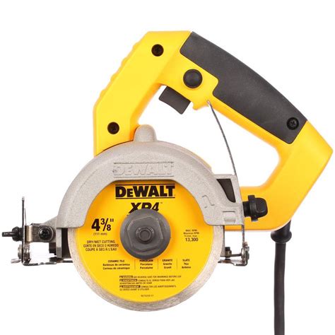 Dewalt 4 38 In Wetdry Hand Held Tile Cutter Dwc860w The Home Depot