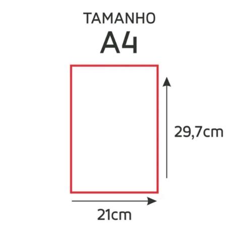 Papel Sulfite Offset G A Folhas Tamanho X Cm