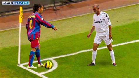 Dribles De Ronaldinho Que CHOCARAM O Mundo YouTube