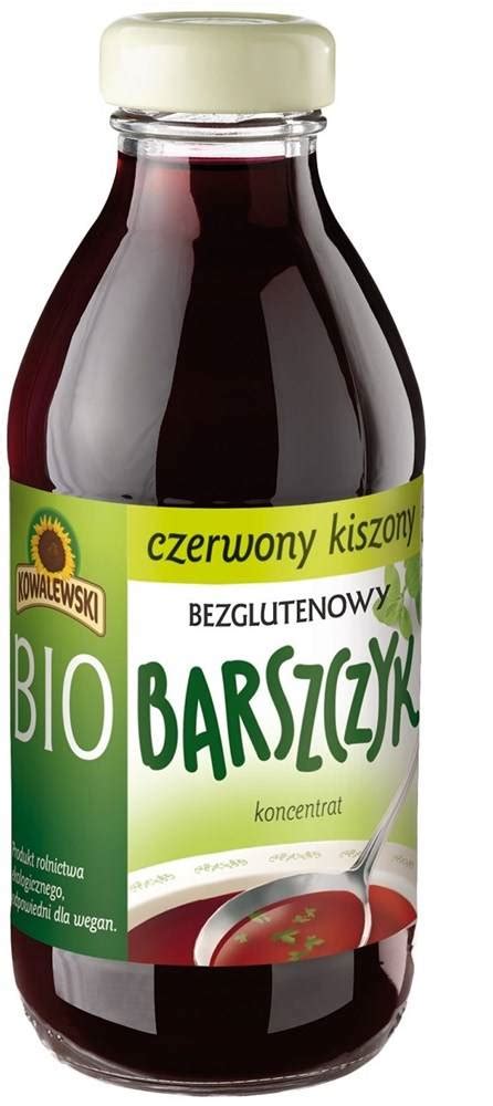 Barszcz Czerwony Kiszony Bezglutenowy Koncentrat Bio Ml