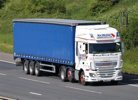 Fn Hjj Nic Wood Logistics Daf Xf M Almondsbury Flickr