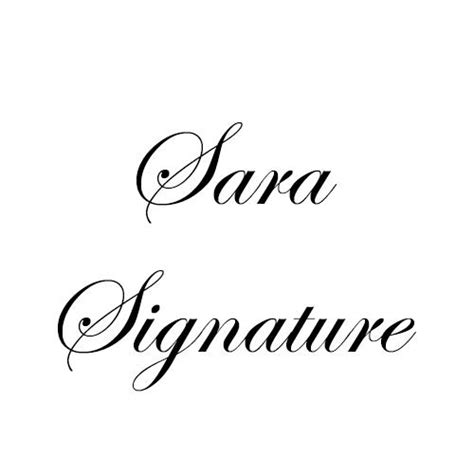 Sara Signature Collection