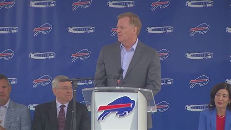 Roger Goodell Bills Stadium Groundbreaking Is Most Meaningful To Him