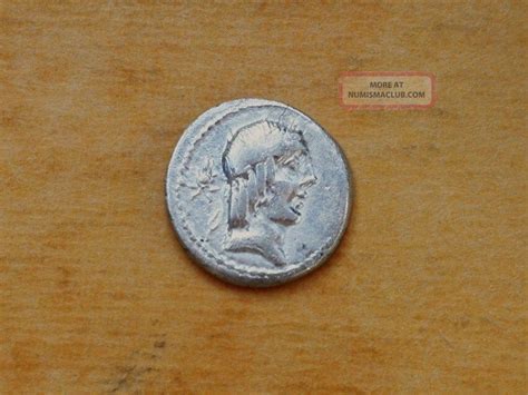 Roman Republic L Calpurnius Piso L F L N Frugi Silver Denarius