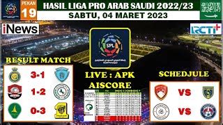 Hasil Liga Pro Arab Saudi Tadi Malam AL NASSR VS AL BATIN DAMAC VS