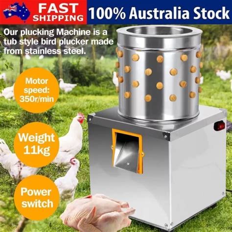 Cm Chicken Feather Plucker Machine Electric Automatic Poultry