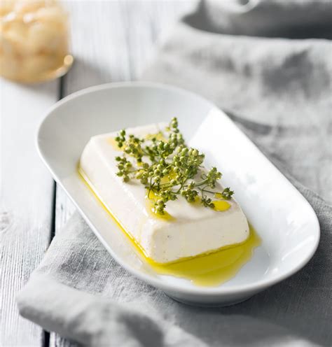 Carmelized Goat Cheese And Garlic Panna Cotta