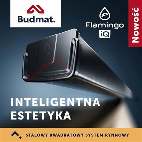 Budmat Flamingo IQ Złączka rury spustowej mufa eDaszek pl systemy