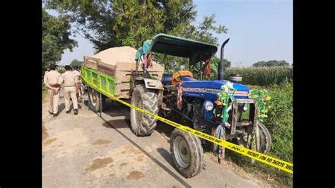 Illegal Sand Mining In Ups Agra One Held After Encounter Three