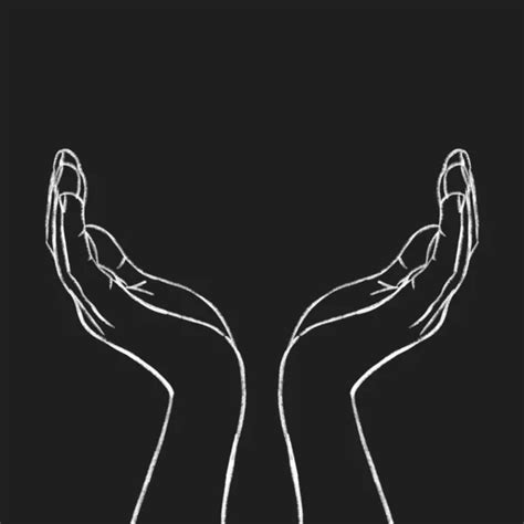 Black And White V Shaped Hands Stock Photos Royalty Free Black And
