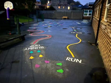 Our Playground Markings Case Study Broadgate Primary School Leeds