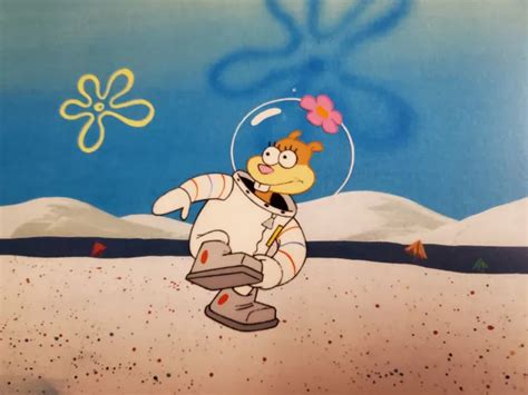 Spongebob Squarepants Original Production Cel Cell Animation Art Nm £