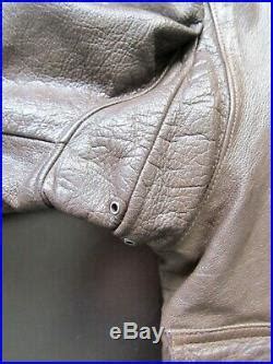 Original Ww2 Us An J 3a M 422a An 6552 G 1 Goatskin Flight Jacket